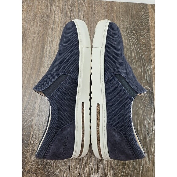 Birkenstock Oswego Navy Blue Canvas Slip On Sneaker EU 42R W 11-11.5 M 9-9.5 main image 11